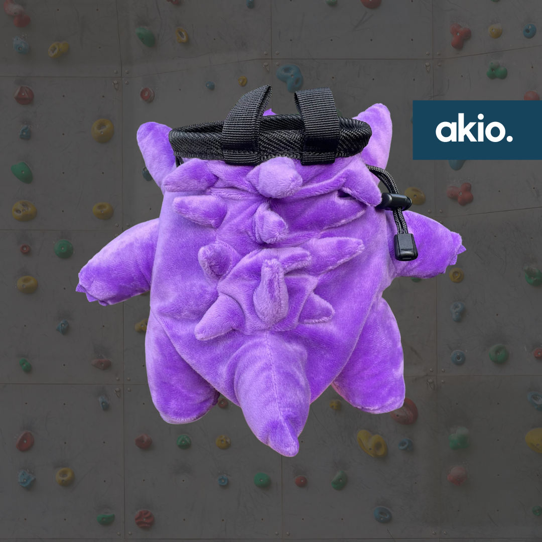 Gengar Chalk Bag, back view