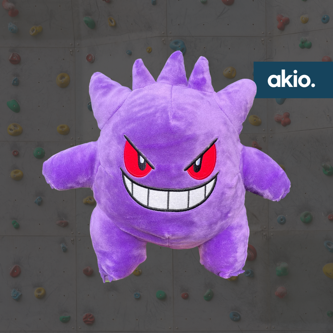 Gengar Chalk Bag, front view