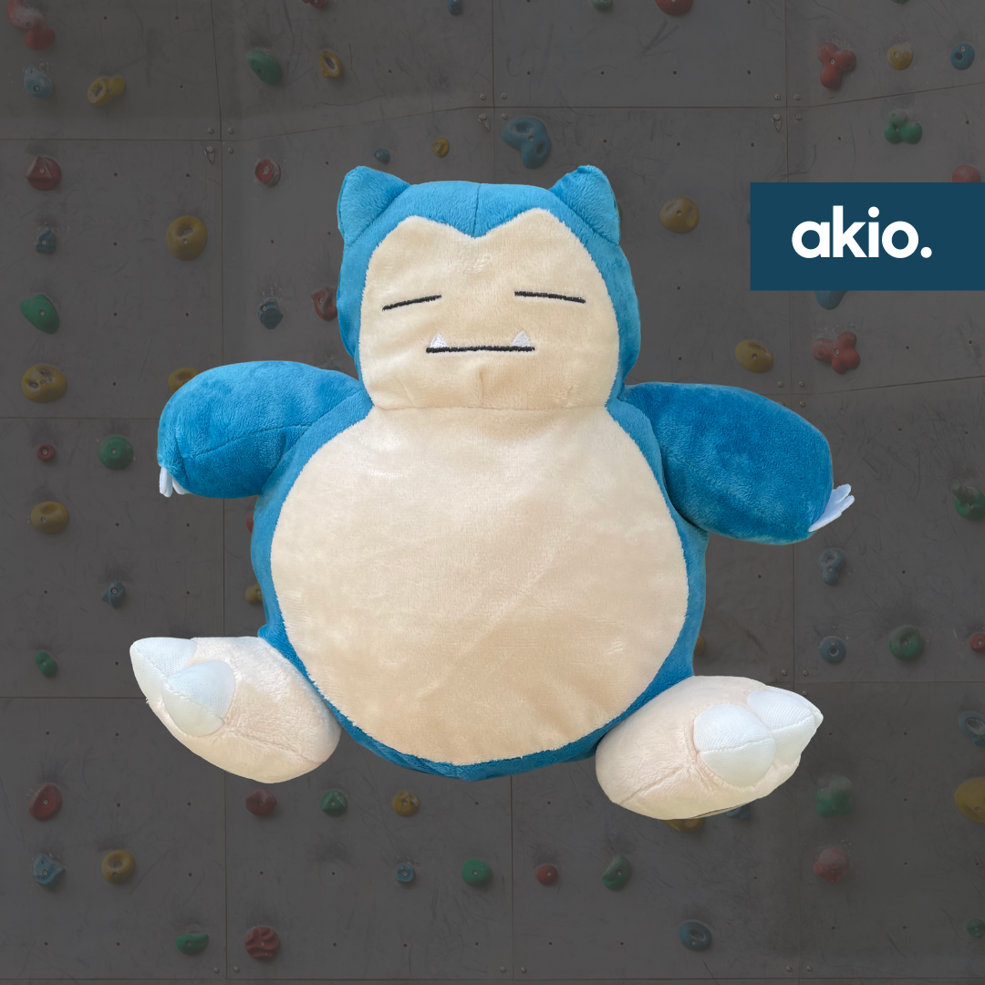 Snorlax Chalk Bag, front view